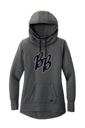 New Era® Women's Tri-Blend Fleece Pullover Hoodie- 2 Color BB