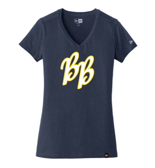New Era® Women's Heritage Blend V-Neck Tee- BB