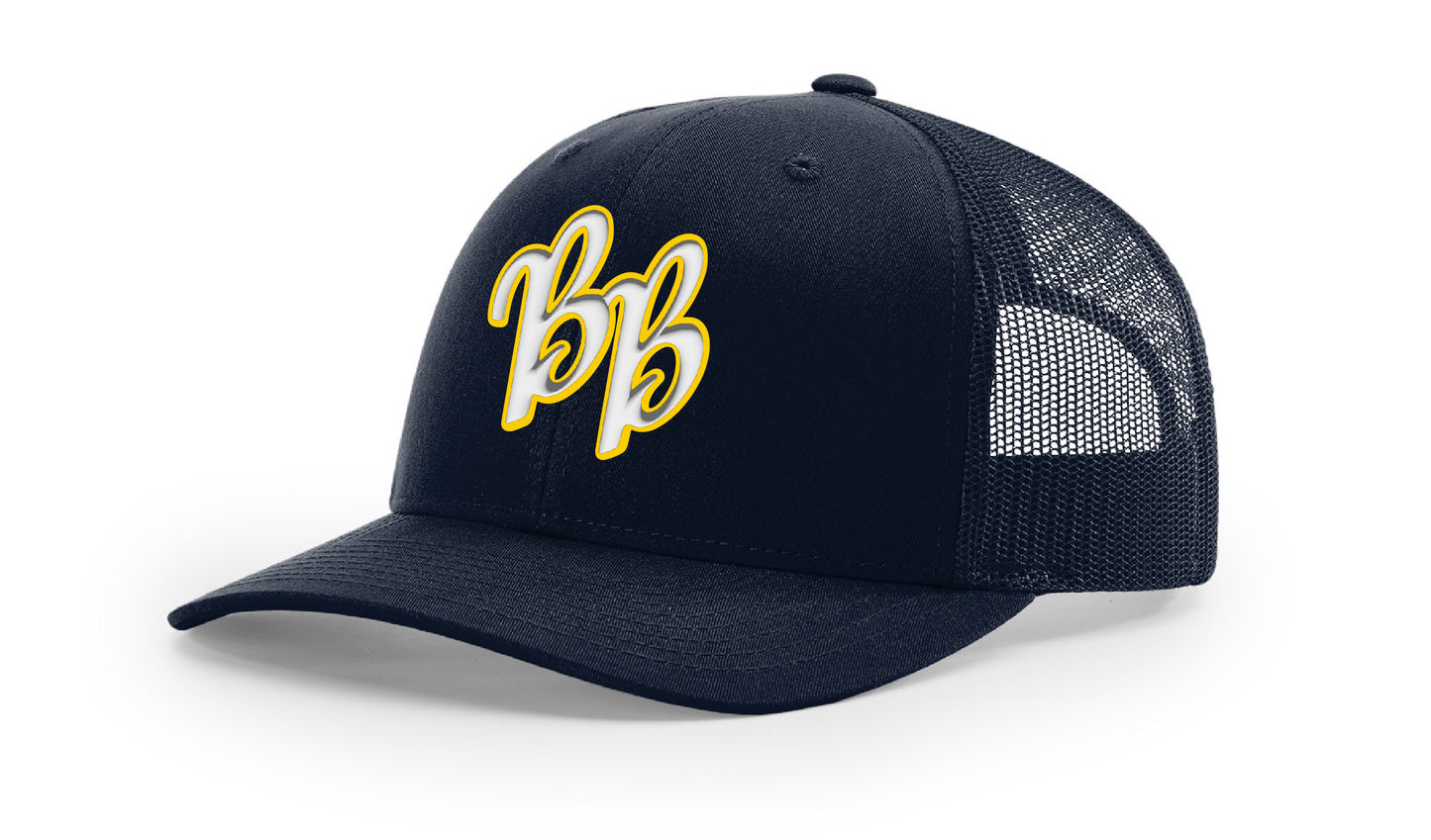 Navy BB Trucker Hat