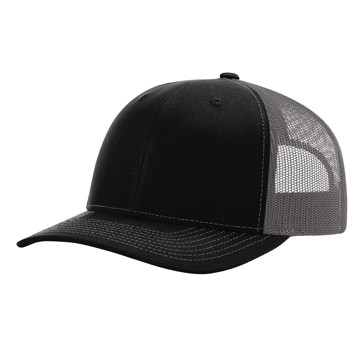 Richardson 112 – Trucker Snapback Hat- Custom Embroidery