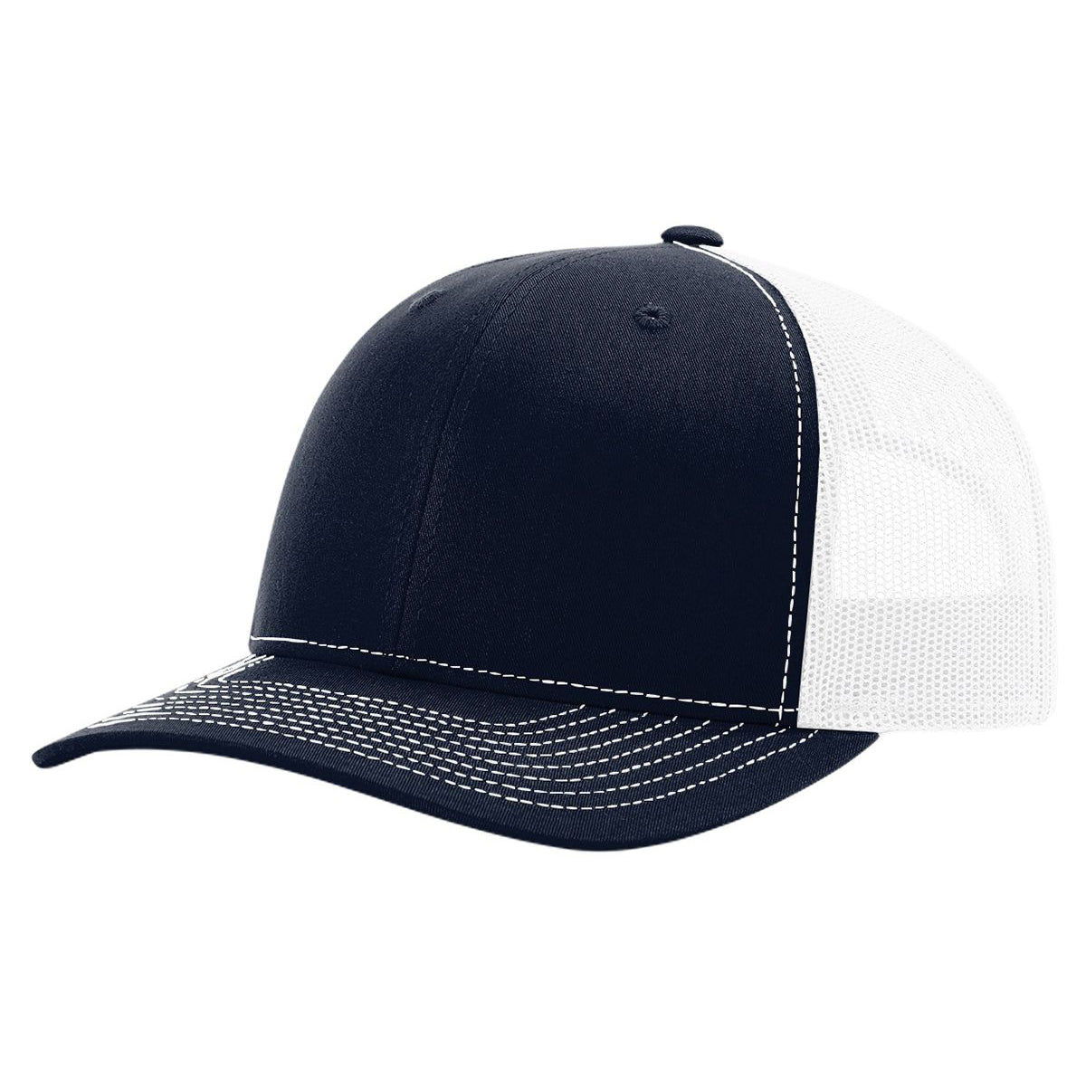 Richardson 112 – Trucker Snapback Hat- Custom Embroidery