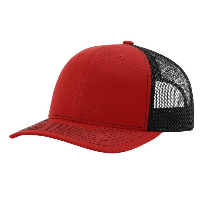 Richardson 112 – Trucker Snapback Hat- Custom Embroidery