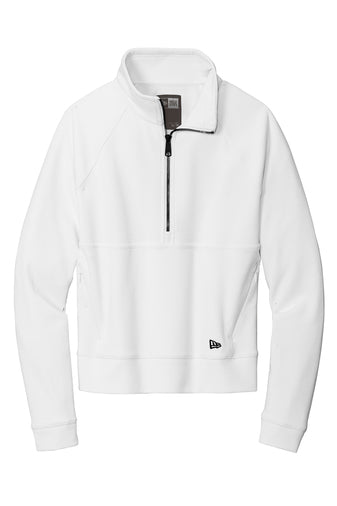 New Era® Ladies STS 1/2-Zip- Custom Print