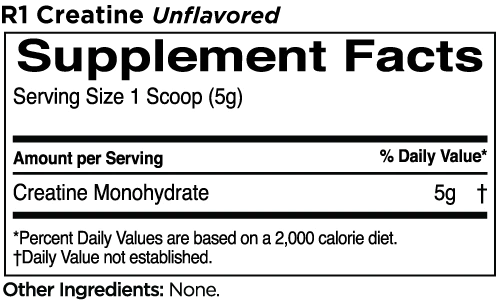 Rule 1 Creatine